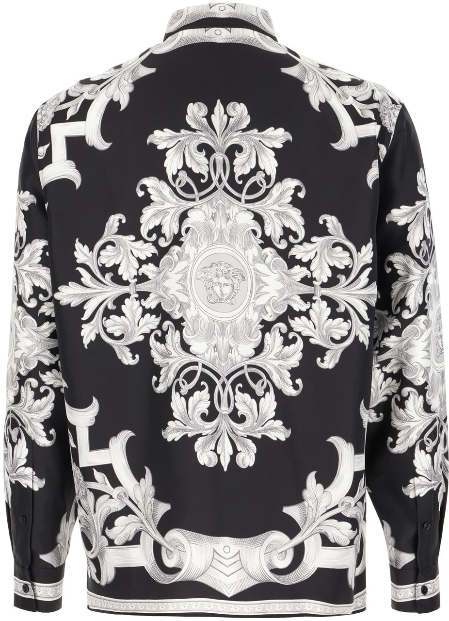 Versace Shirts Black Zwart