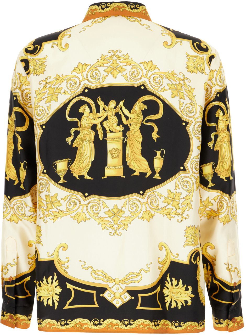 Versace Versace Printed silk shirt Divers