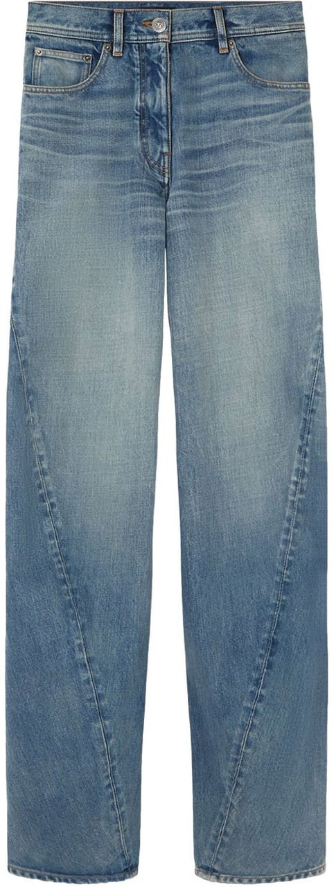 Versace Trousers Denim Blauw