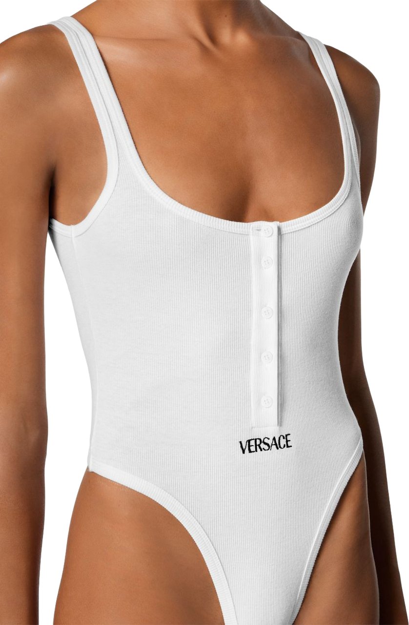 Versace Top White Wit