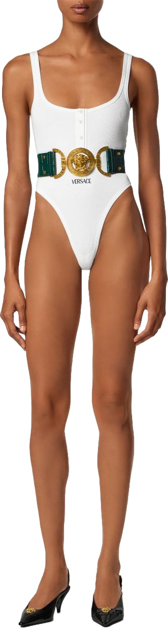 Versace Top White Wit