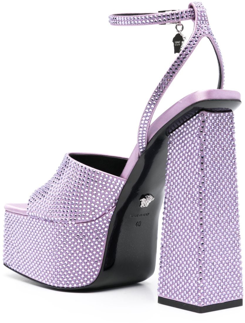 Versace Sandals Lavanda Paars