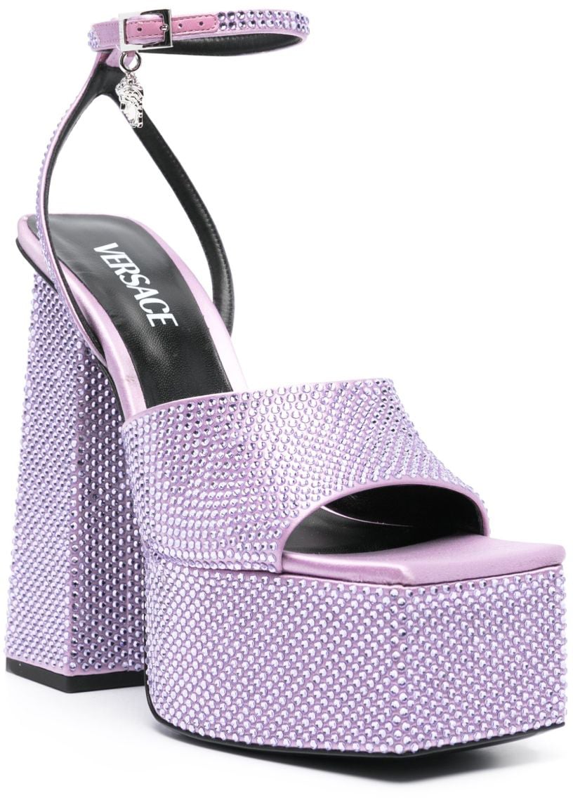 Versace Sandals Lavanda Paars