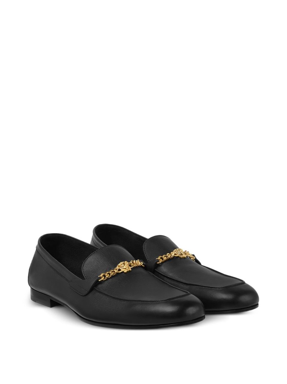Versace Flat Shoes Black Zwart