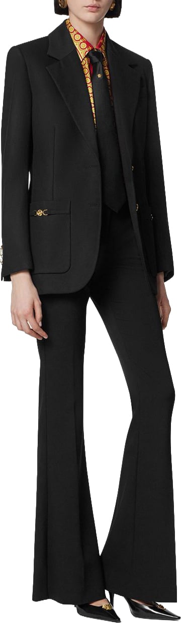 Versace Jackets Black Zwart