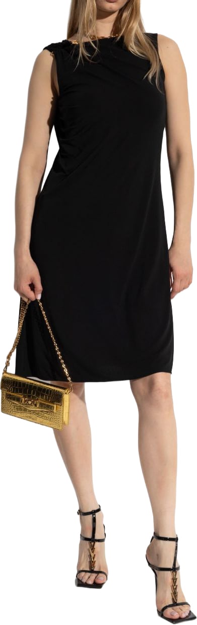 Versace Dresses Black Zwart