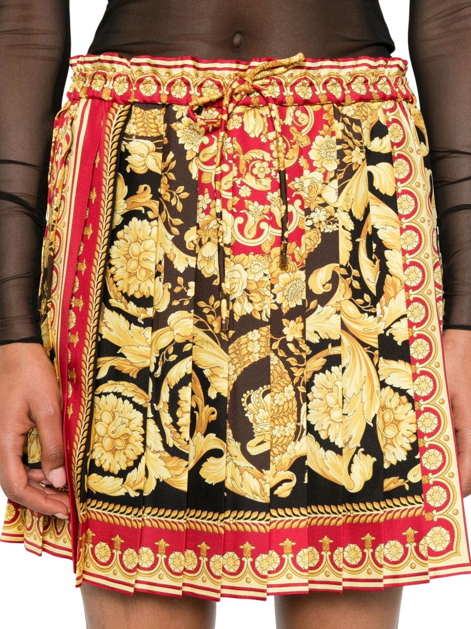 Versace Skirts Red/Gold Divers