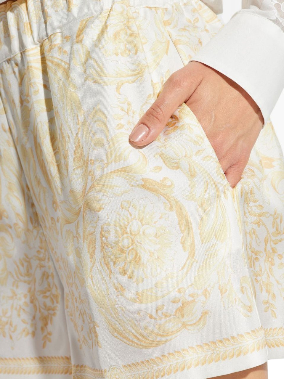 Versace Shorts Golden Goud