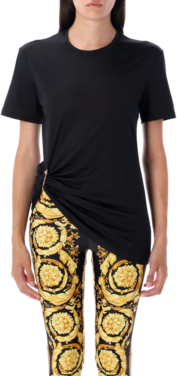 Versace Tshirt Pin Nero Zwart