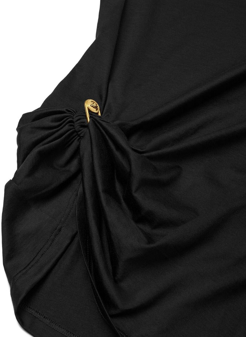 Versace Versace T-shirts And Polos Black Zwart