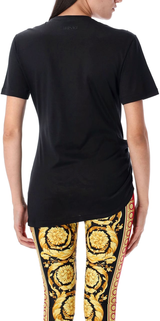 Versace Tshirt Pin Nero Zwart