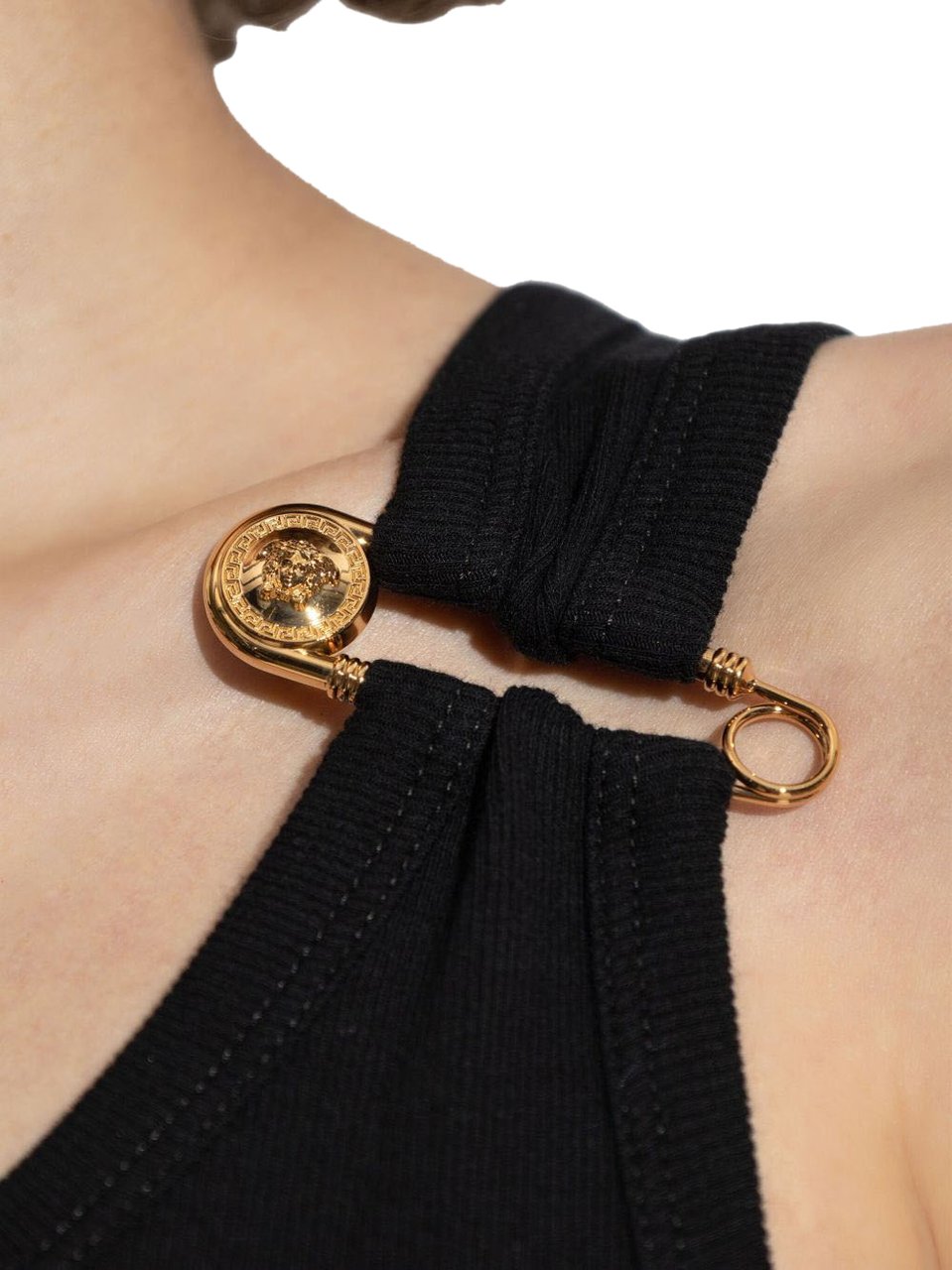 Versace Versace Top Black Zwart