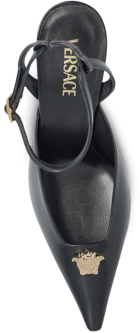 Versace Versace With Heel Black Zwart