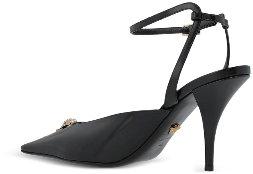 Versace Versace With Heel Black Zwart