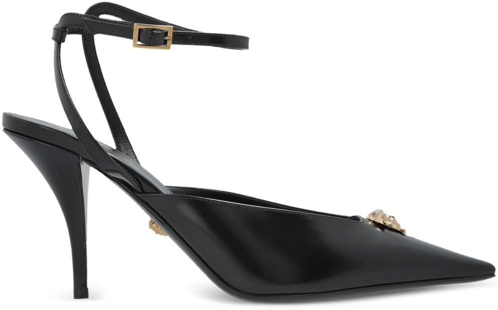 Versace Versace With Heel Black Zwart