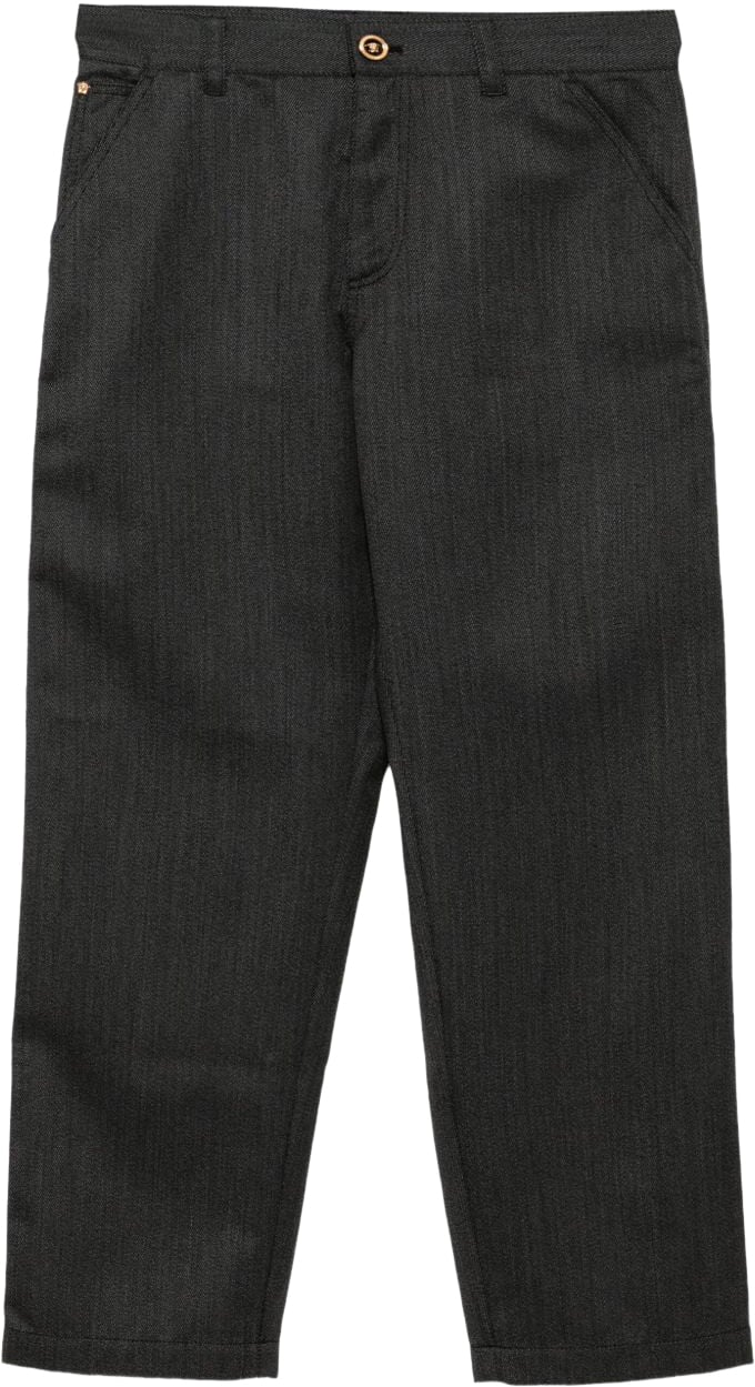 Versace Trousers Grey Grijs