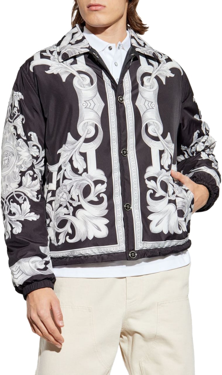 Versace Jackets Black Zwart