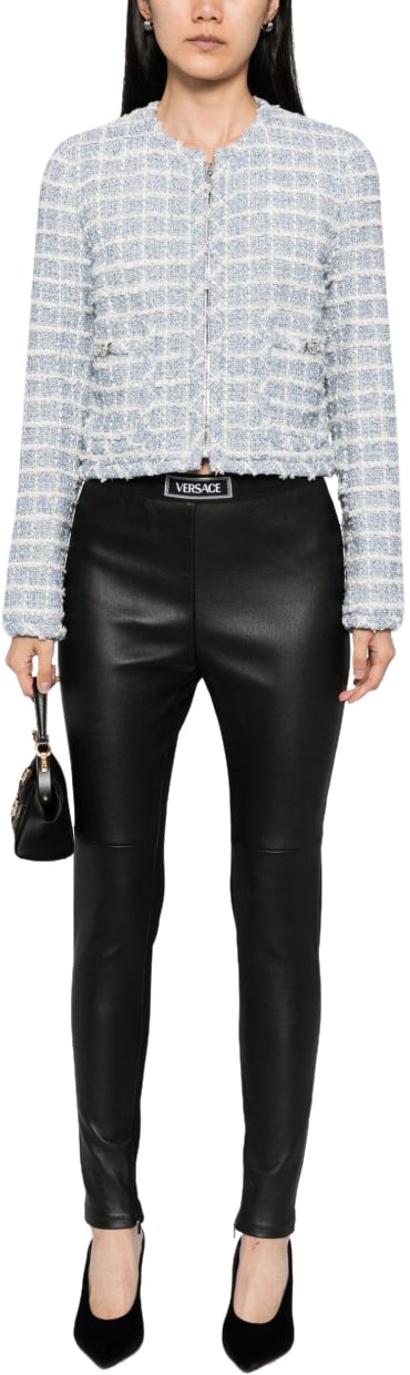 Versace Jackets Blue Blauw