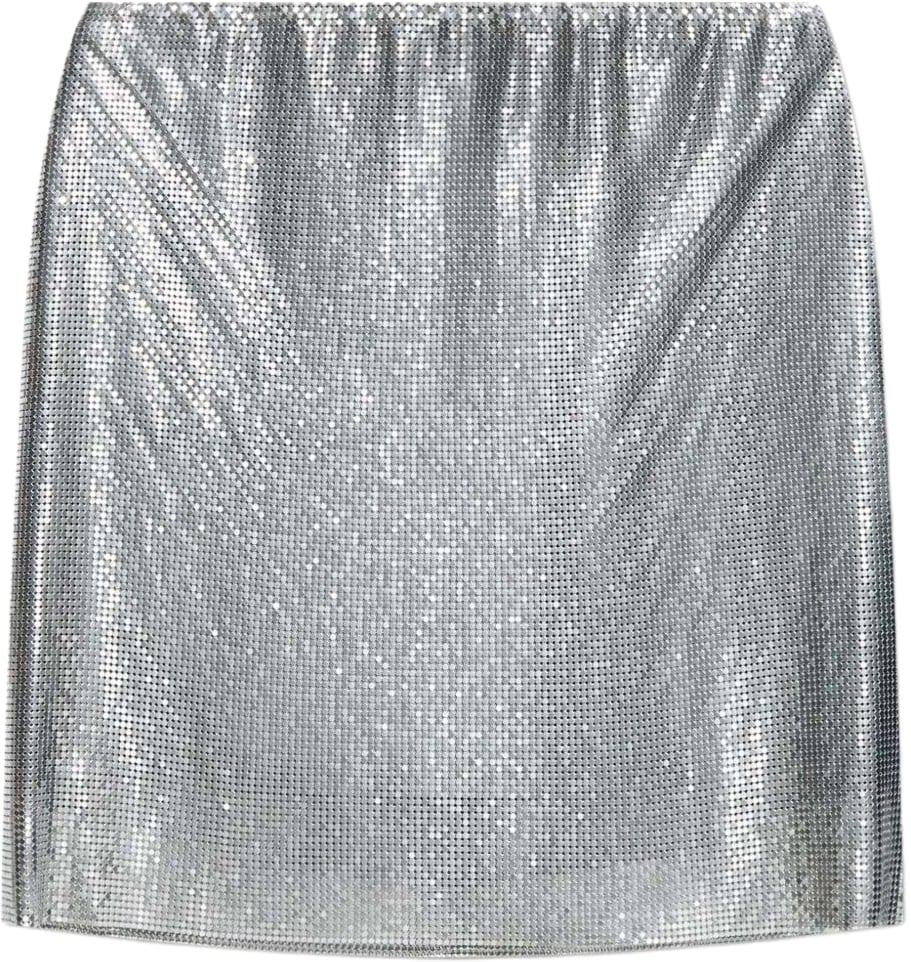 Versace Skirts Silver Zilver