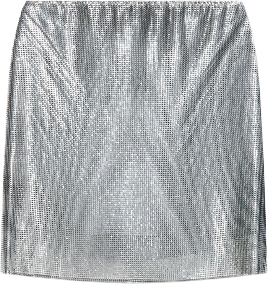 Versace Skirts Silver Zilver