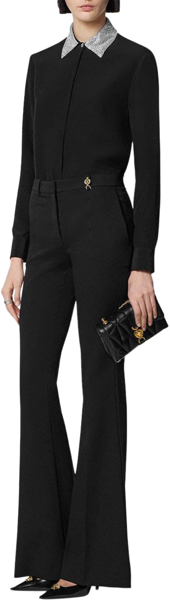 Versace Shirts Black Zwart