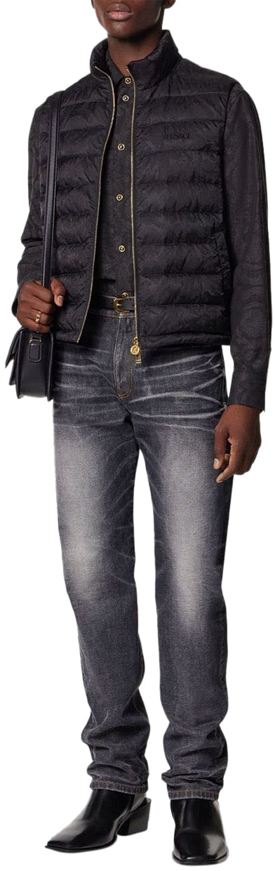 Versace Versace Shirts Black Zwart