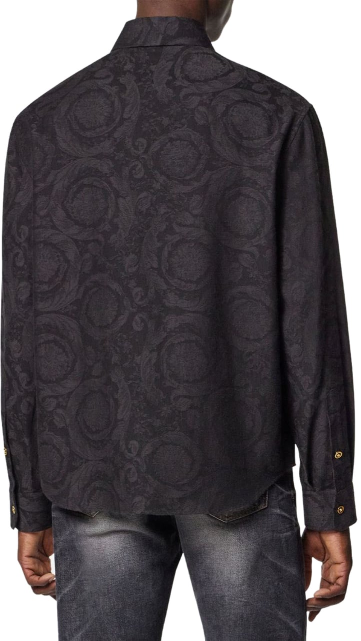 Versace Versace Shirts Black Zwart
