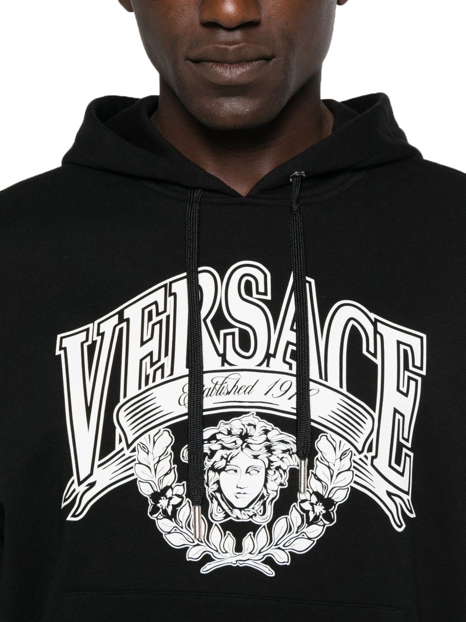 Versace Sweaters Black Zwart