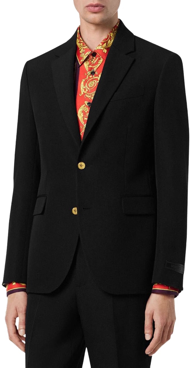 Versace Jackets Black Zwart