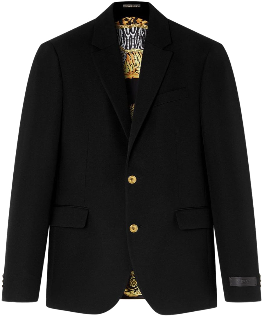 Versace Jackets Black Zwart
