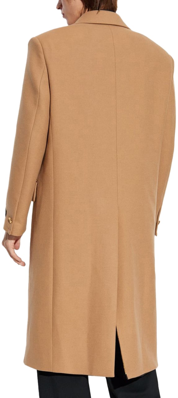 Versace Coats Beige Beige