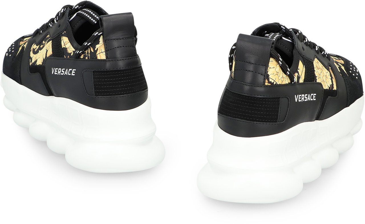 Versace Chain Reaction oversize sneakers Zwart
