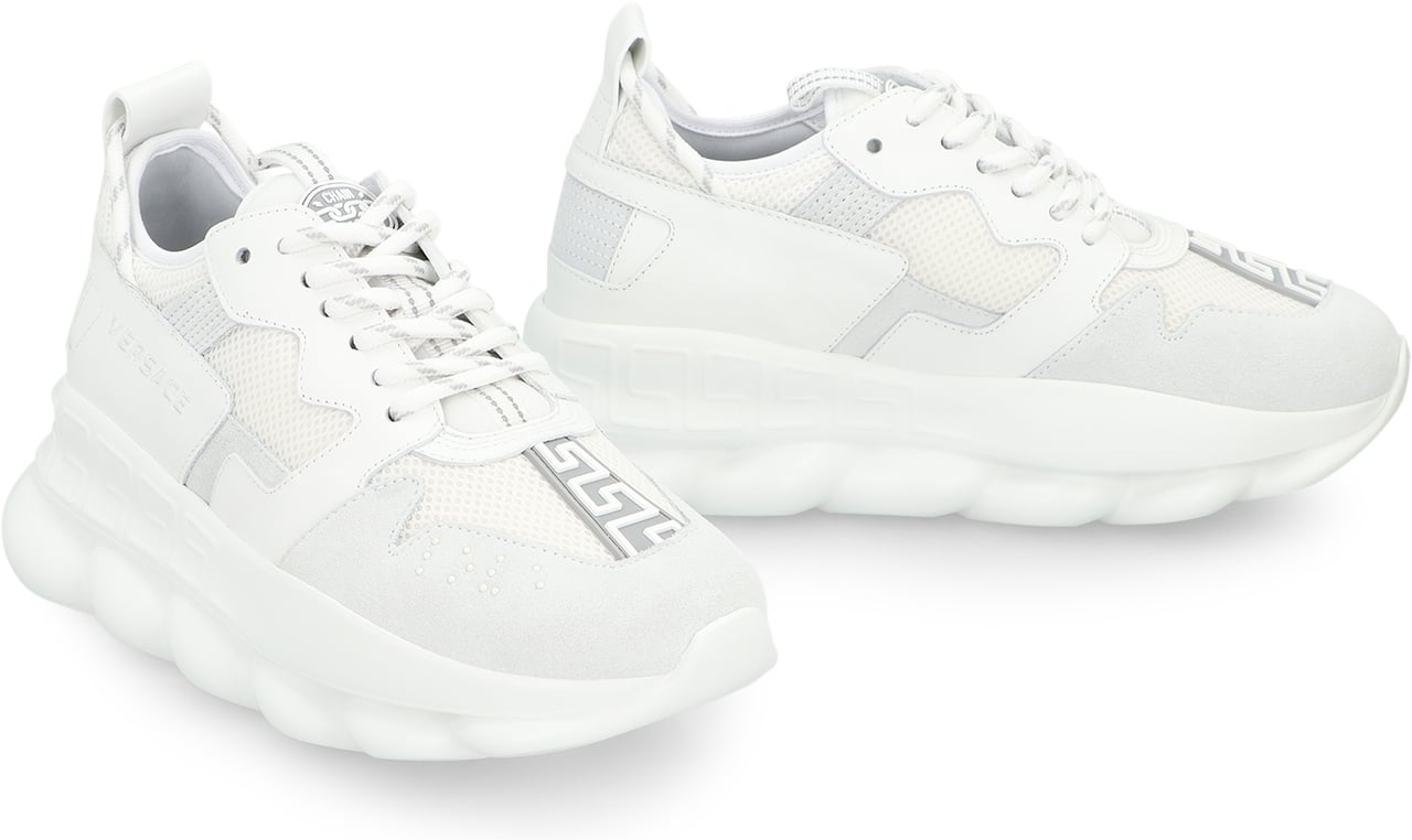 Versace Chain Reaction oversize Sneakers Wit