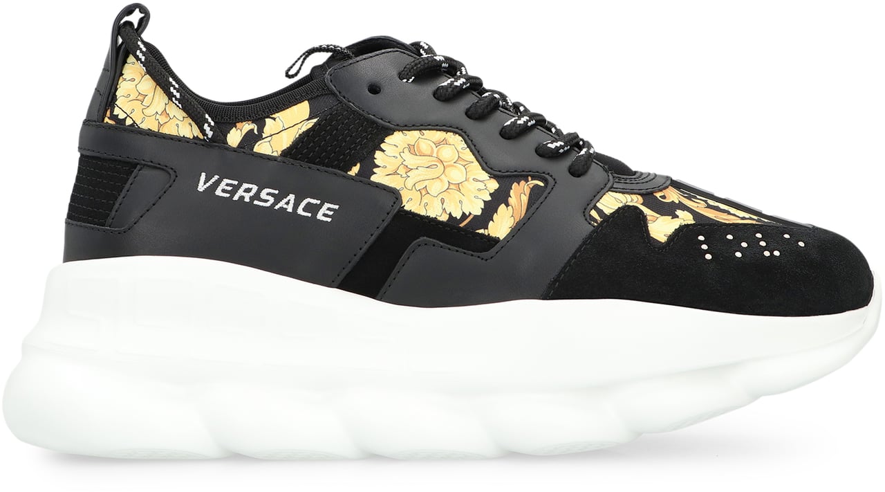 Versace Chain Reaction oversize sneakers Zwart