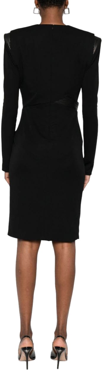 Versace Dresses Black Zwart