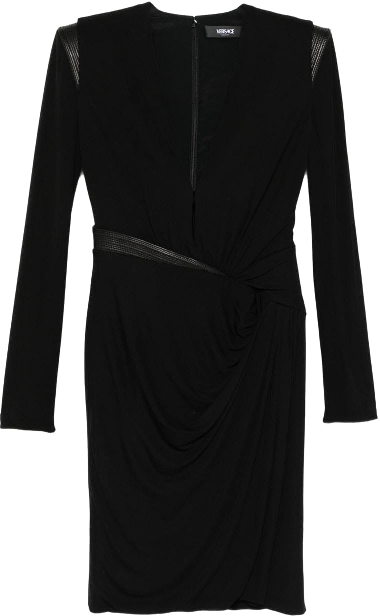 Versace Dresses Black Zwart