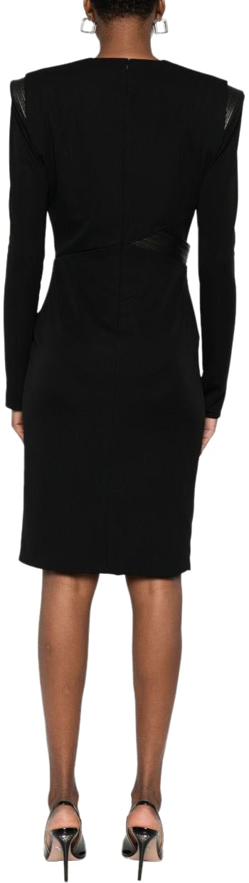 Versace Versace Dresses Black Zwart