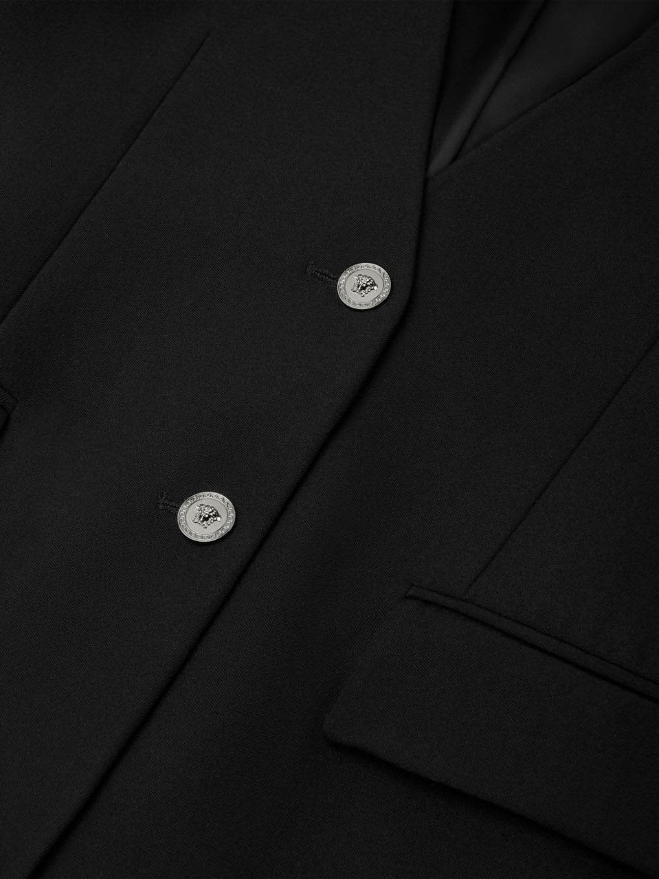Versace Jackets Black Zwart