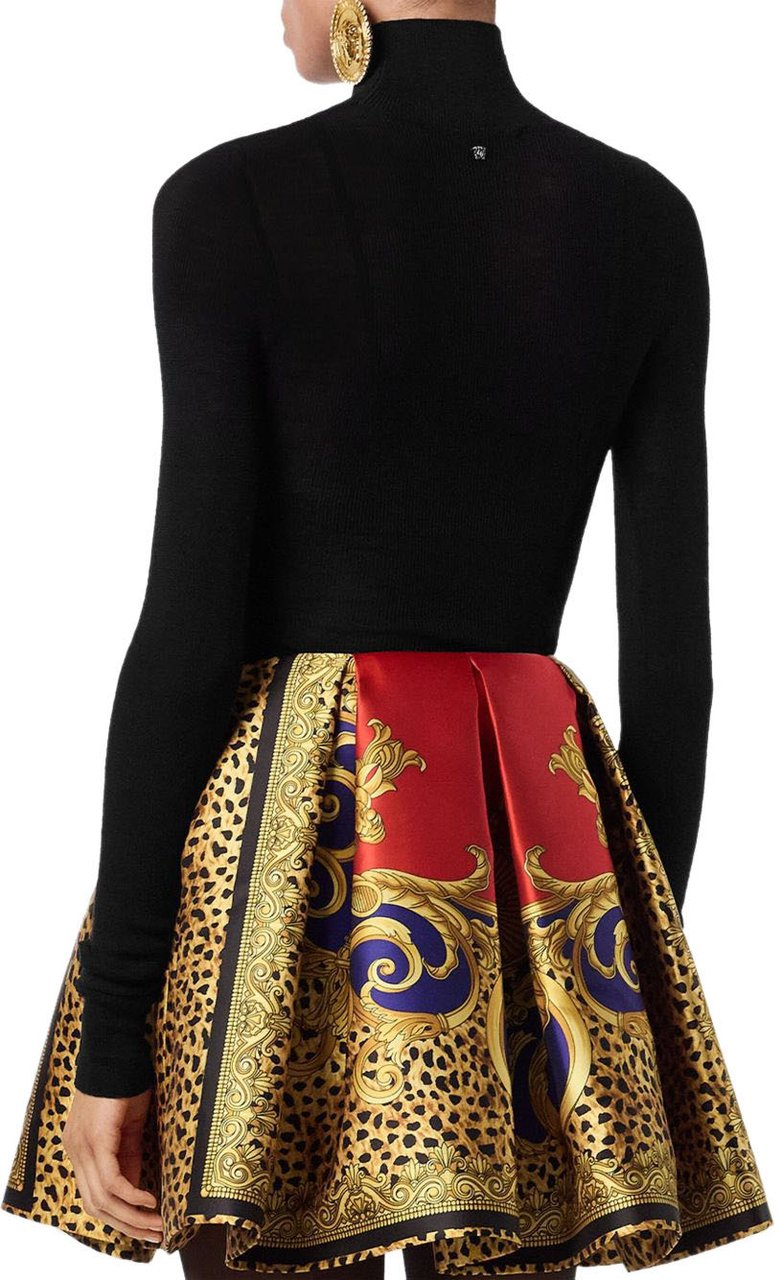 Versace Versace Sweaters Black Zwart