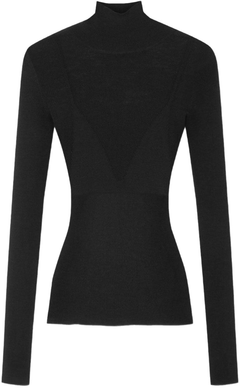 Versace Versace Sweaters Black Zwart