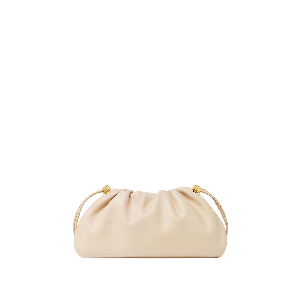 Versace Nappa Leather Mini Bag Neutraal