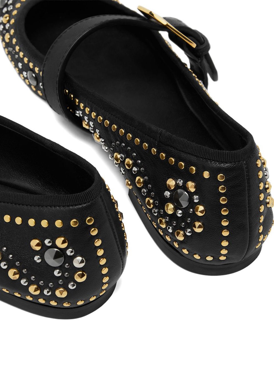 Versace Flat Shoes Black Zwart