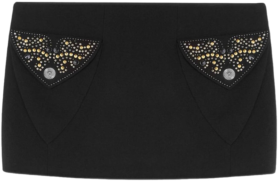 Versace Skirts Black Zwart
