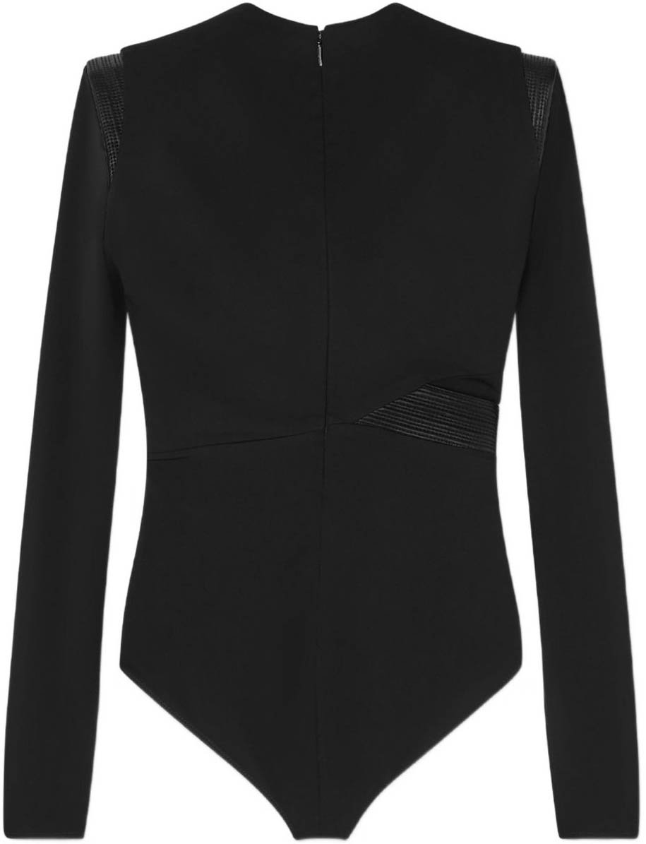 Versace Top Black Zwart