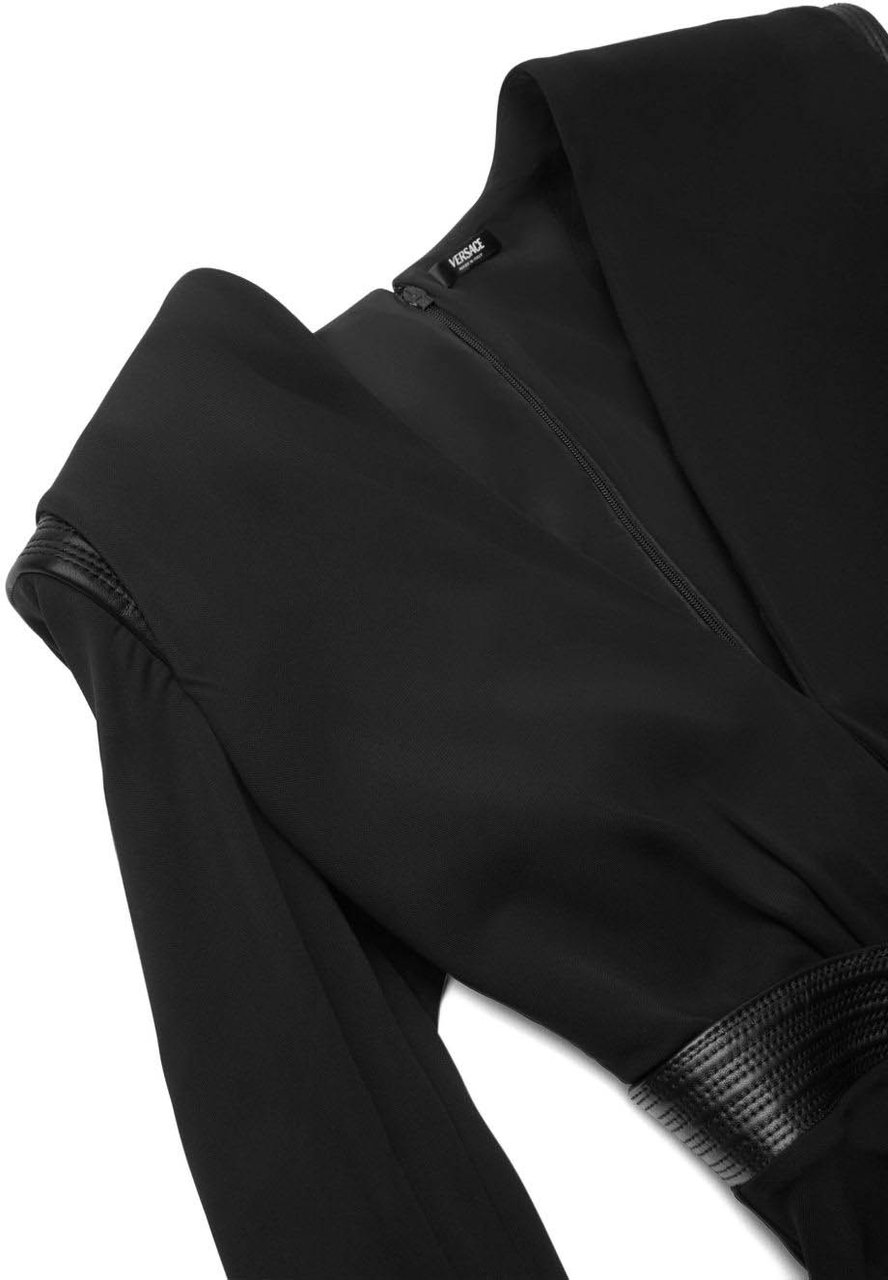 Versace Top Black Zwart