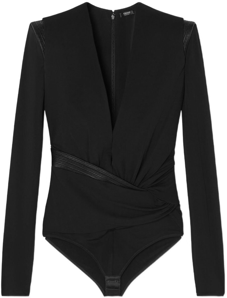 Versace Versace Top Black Zwart