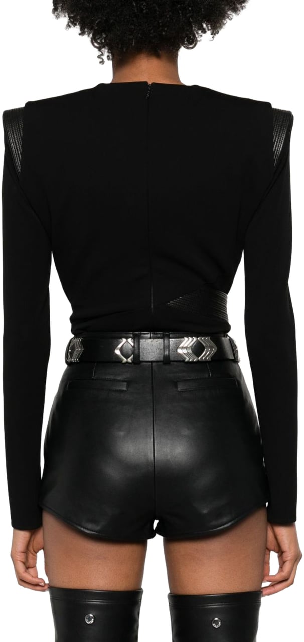 Versace Versace Top Nero Zwart