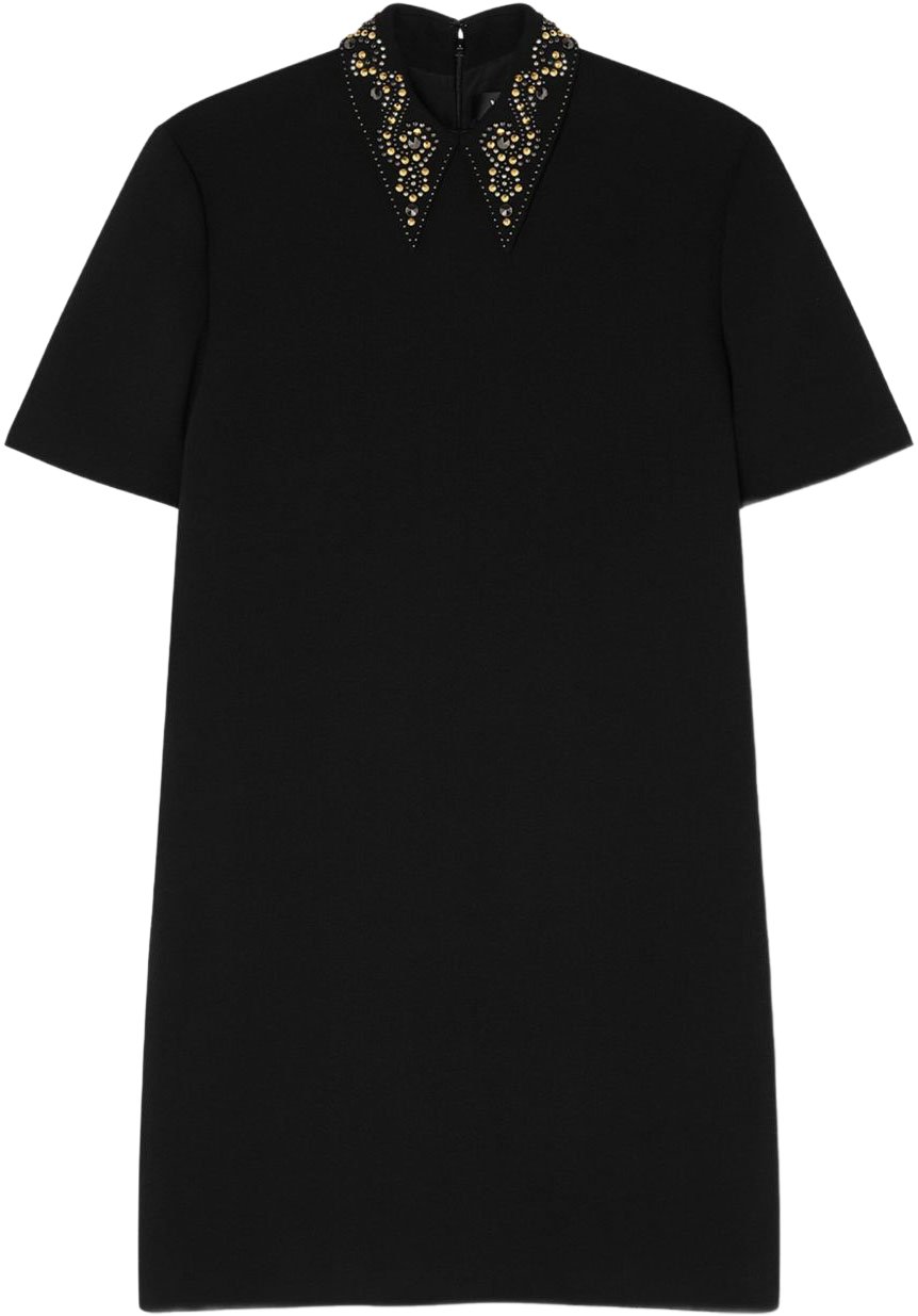 Versace Versace Dresses Black Zwart