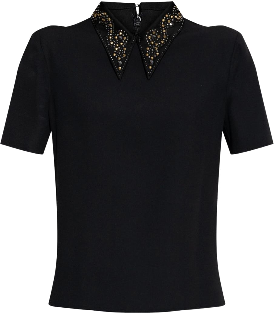 Versace Shirts Black Zwart