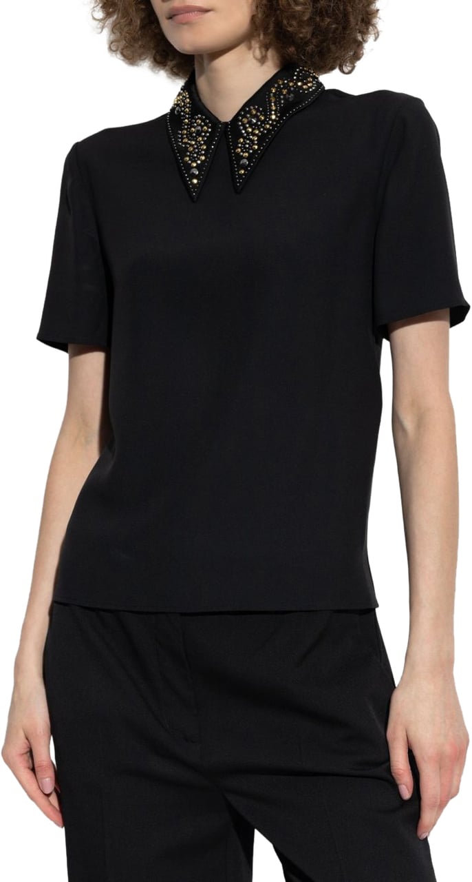 Versace Shirts Black Zwart